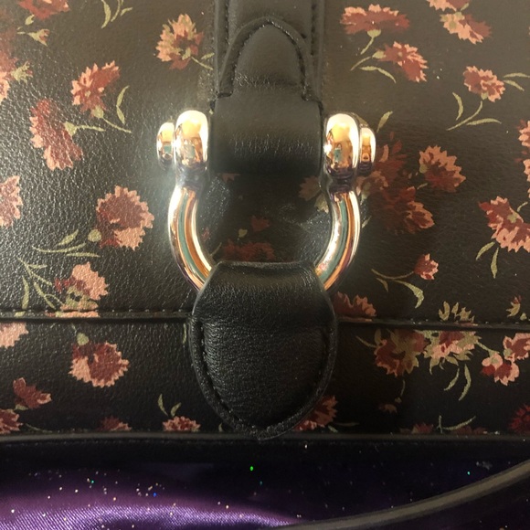 Chaps Chain-Strap Floral Flap-Cover Purse - Picture 3 of 12